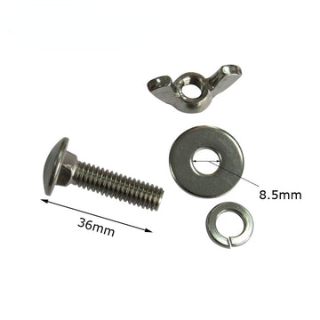 Butterfly Bolts for Single Tank Scuba Diving Fit STA and Backplate BCD Accessories